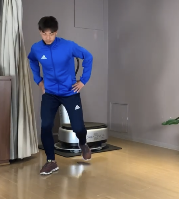 ディフェンダー必見!お尻を鍛えて瞬発力アップ