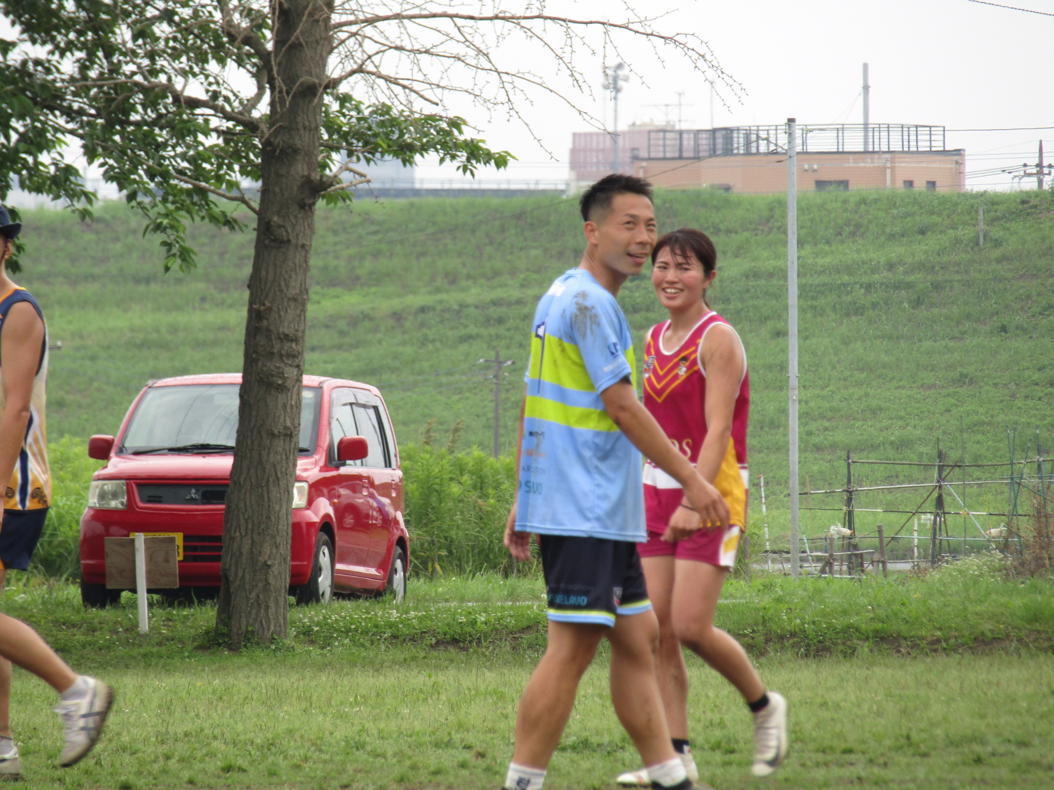 タッチラグビー日本代表の矢後大地さん、江瑠さんご夫婦のインタビュー
