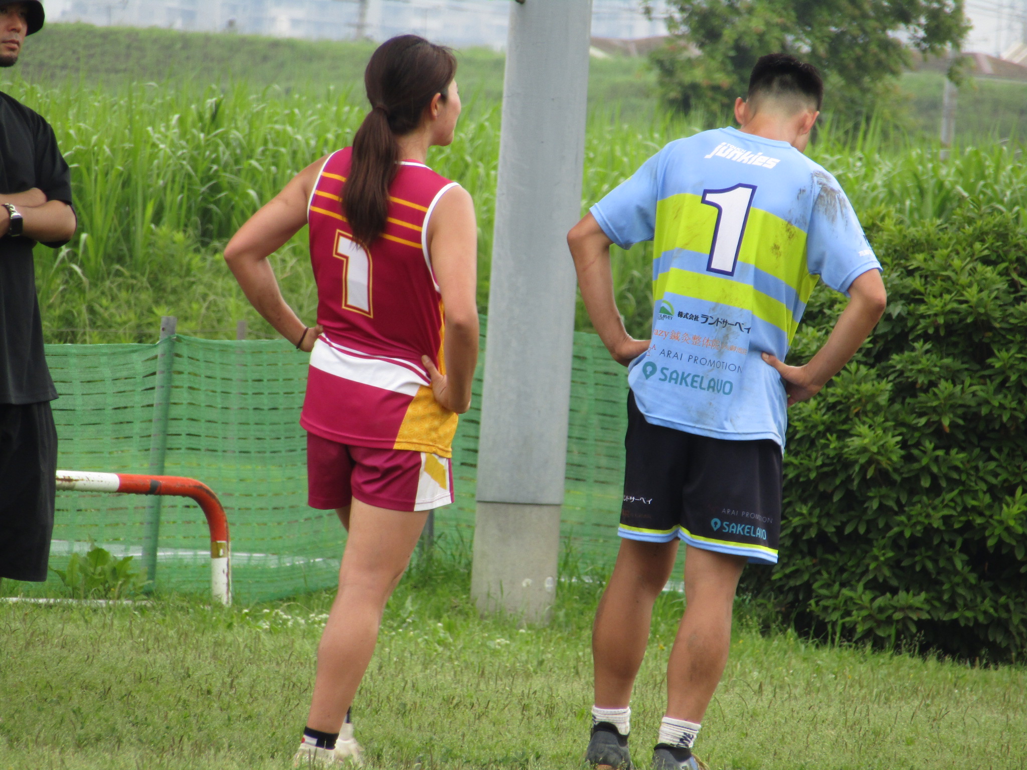 タッチラグビー日本代表の矢後大地さん、江瑠さんご夫婦のインタビュー