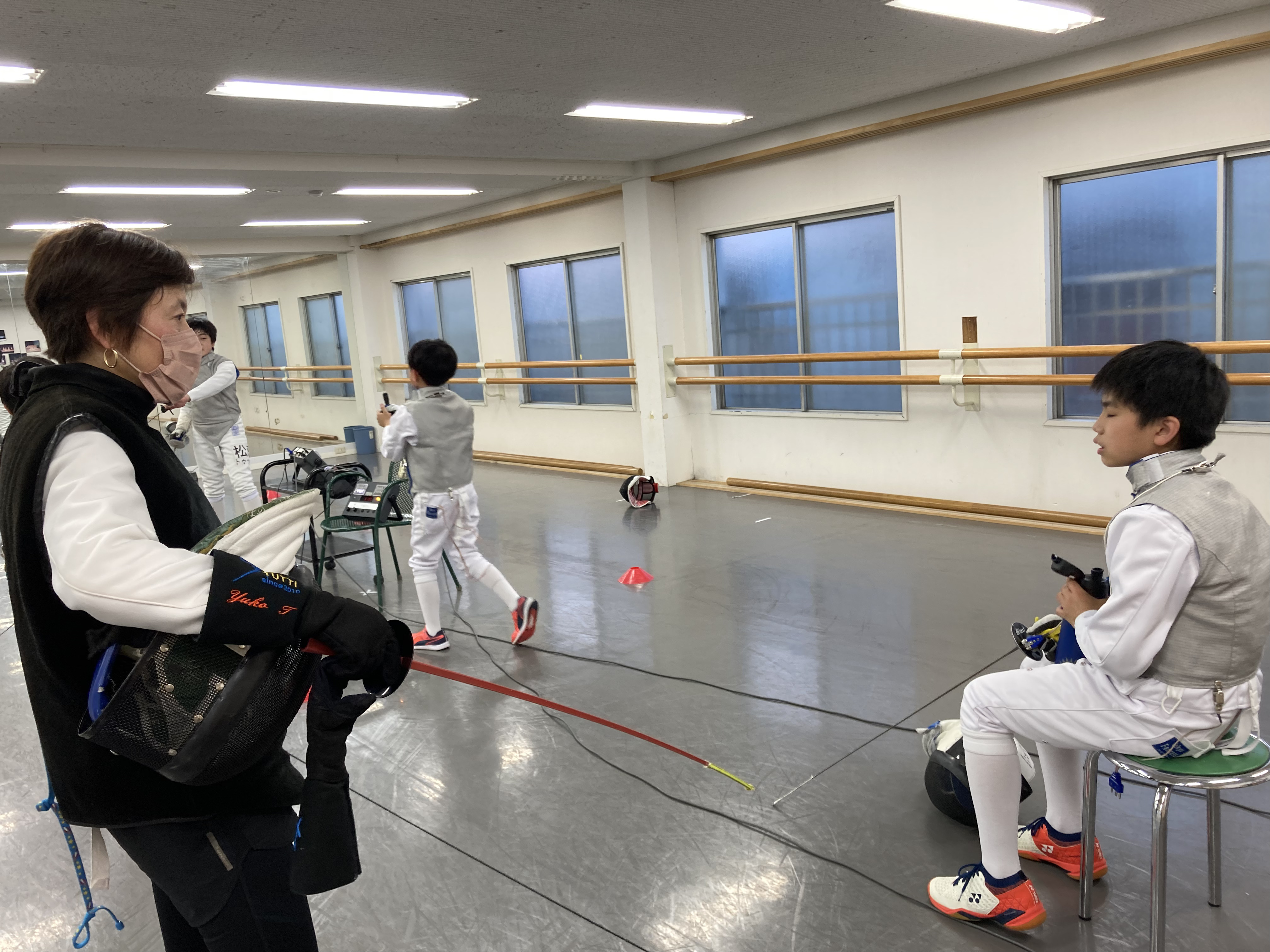 バルセロナオリンピックフェンシング日本代表髙栁裕子さん
