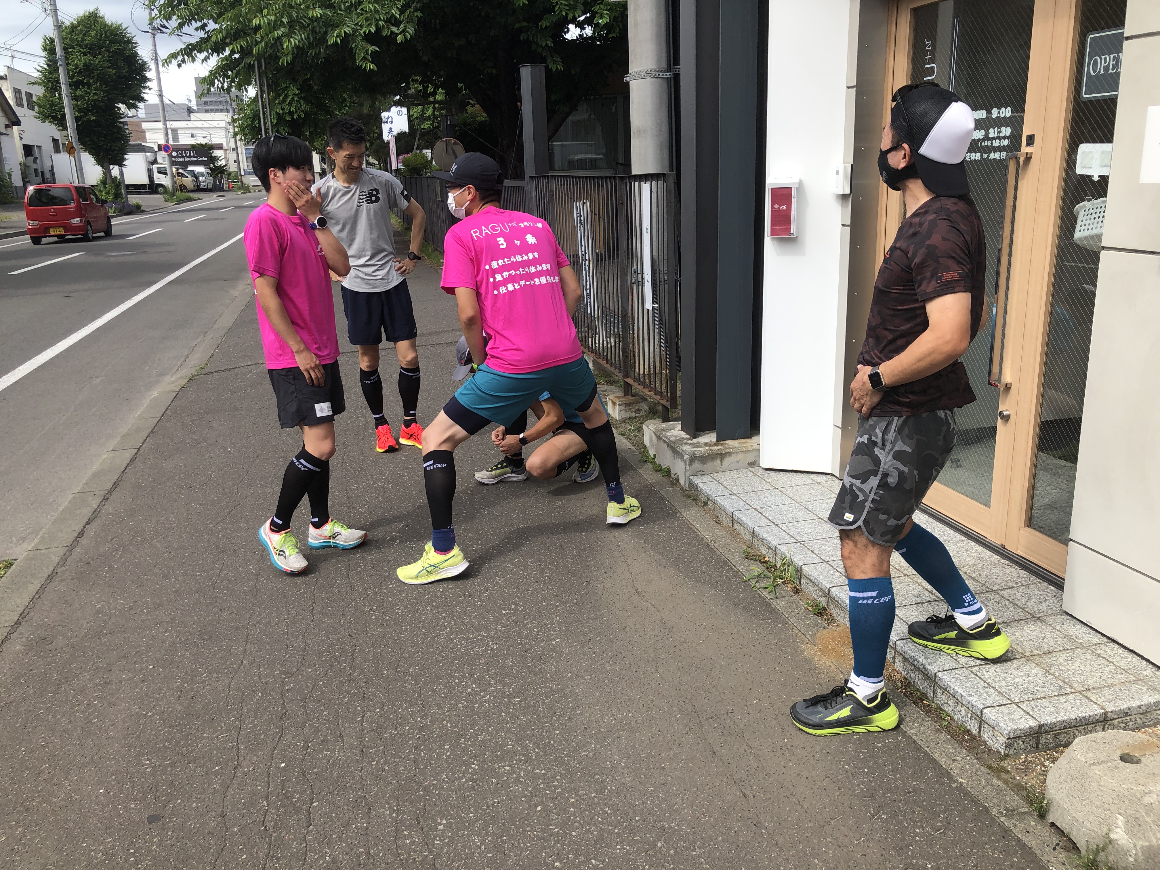 CEPコンプレッションソックス試し履き会を実施！＠ラグプラスノース