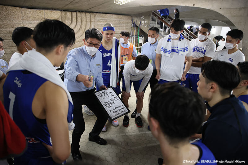 東海大学バスケットボールチームインタビュー