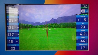 屋外ゴルフ練習場