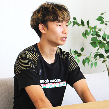 フットサルプレイヤー 原田快選手