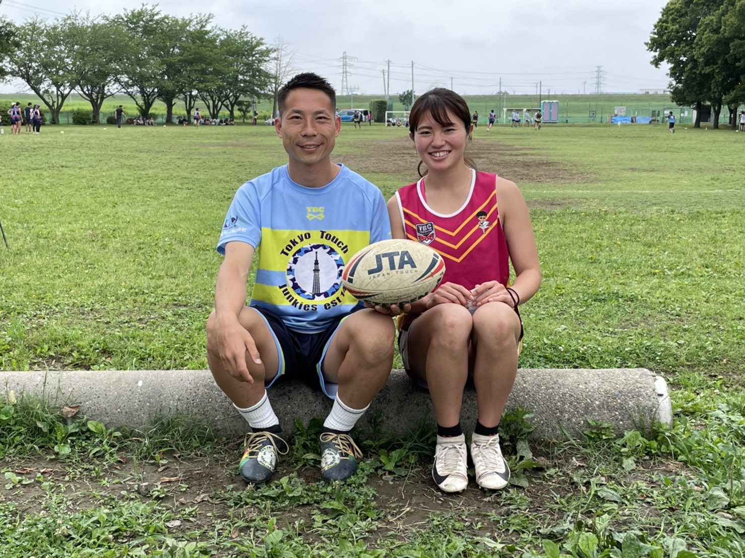 タッチラグビー日本代表の矢後大地・矢後江瑠